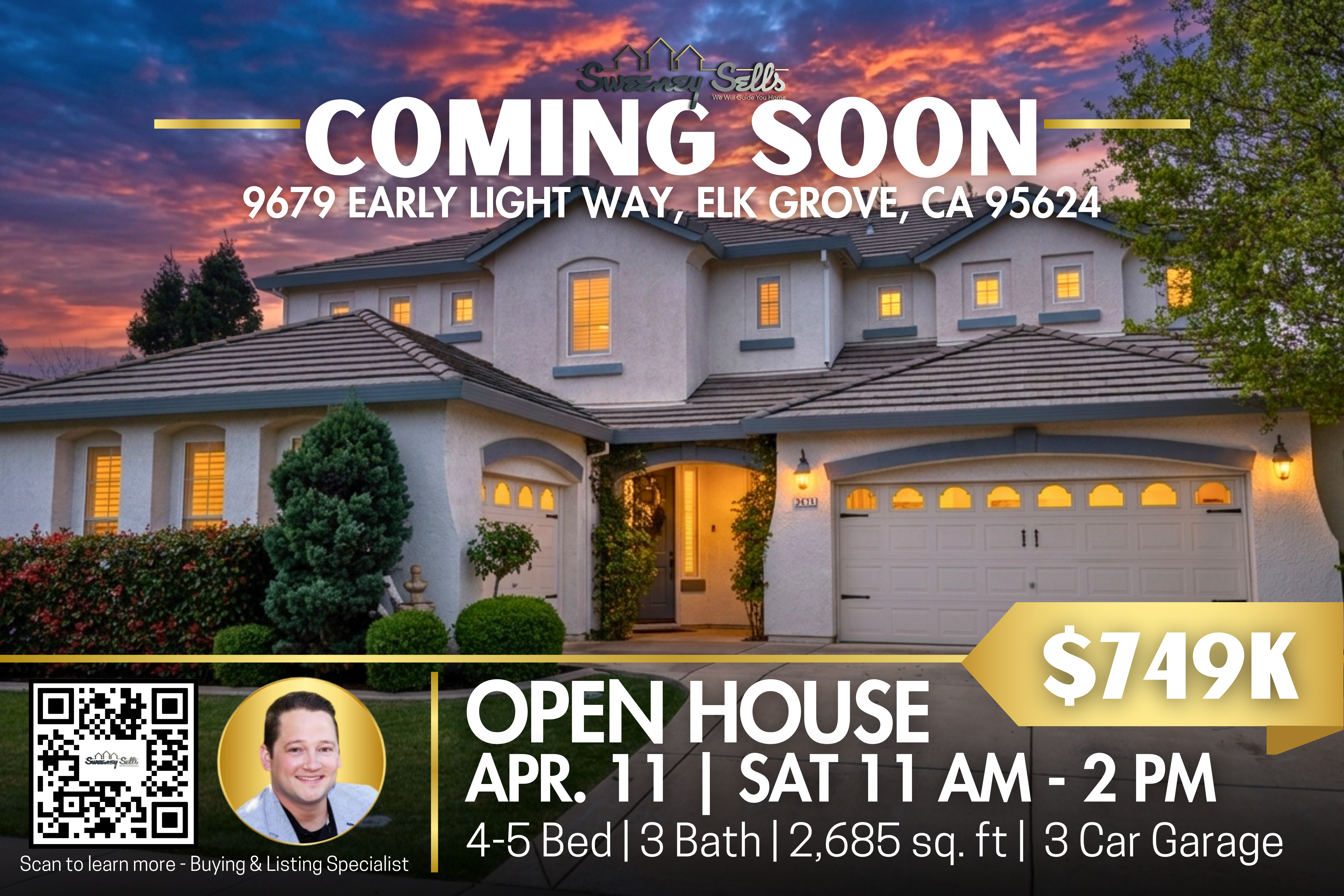 Coming Soon Postcard Front - 9679 Early Light Way